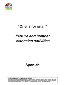 Spanish flashcards - Links into Languages