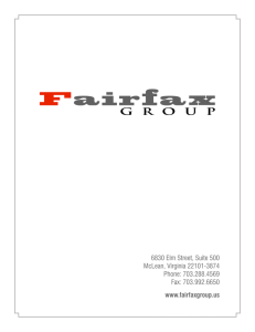 About the Fairfax Group