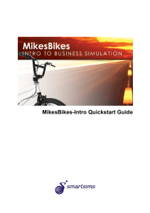 MikesBikes-Intro QuickStart Guide