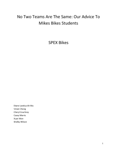 No Two Teams Are The Same: Our Advice To Mikes Bikes Students