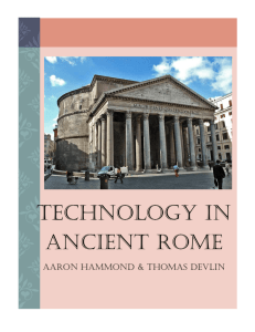 technology in ancient rome