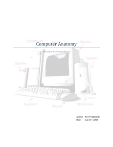 Computer Anatomy - Kevin Haghighat