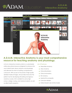 ADAM Interactive Anatomy