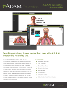 ADAM Interactive Anatomy Lite