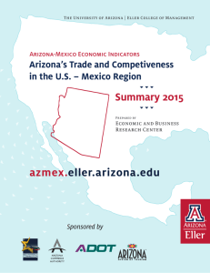 Arizona's Trade and Competiveness in the U.S.