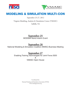 modeling & simulation multi-con - National Defense Industrial