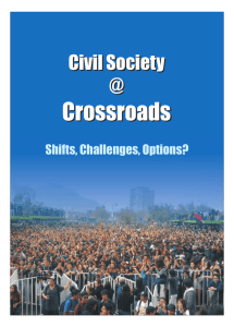 Civil Society at Crossroad-Book