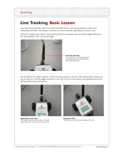 Line Tracking Basic Lesson