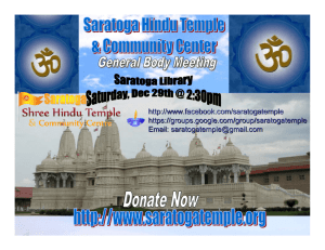 File - Saratoga Hindu Temple & Community Center