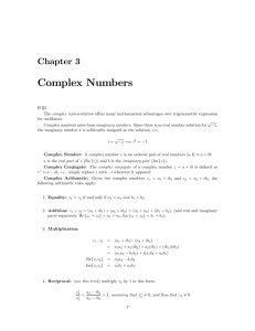 03 Complex Numbers