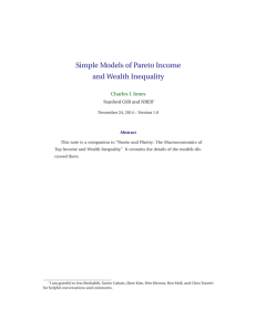 Simple Models of Pareto Income and Wealth Inequality