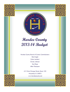 2013-2014 Adopted Budget