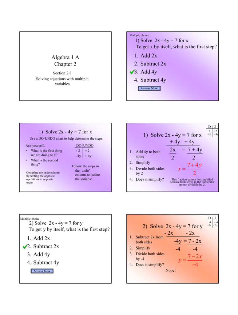 X And Y Chart Solver