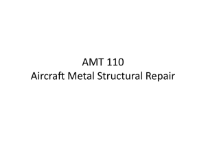 Aircraft Metal Structural Repair