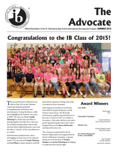 The Advocate - Pinellas County Schools
