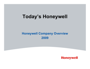 Today's Honeywell