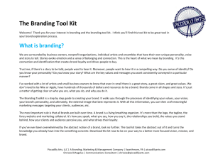 The Branding Tool Kit