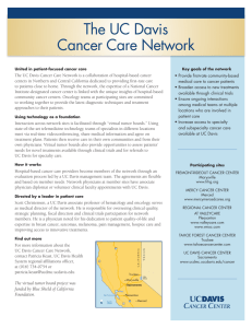 The UC Davis Cancer Care Network