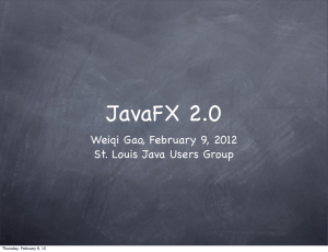 JavaFX 2