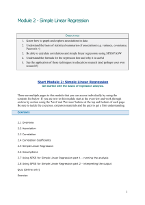 Module 2 - Simple Linear Regression PDF