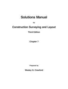 Solutions Manual - Creative Construction Publishing