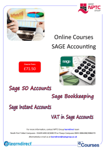 Sage Accounts