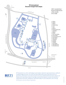 Campus map_011211 - RTI International