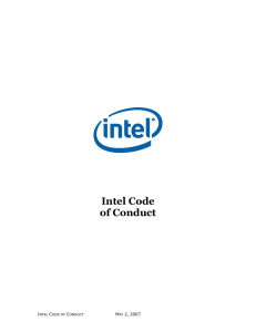 Intel Code of Conduct