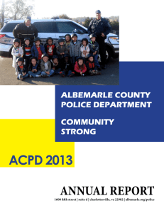annual report acpd 2013