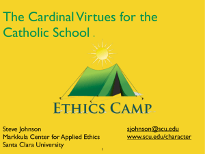 Catholic Schools Ethics Camp Cardinal