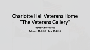 Artist Biography - Charlotte Hall Veterans Home
