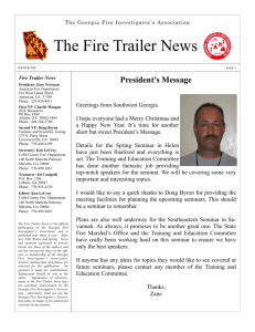 Winter - Georgia Fire Investigators Association, Inc.