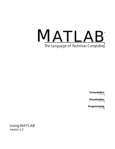 Using MATLAB (Mathworks)