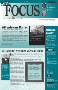 WHi welcomes marriott - Winegardner & Hammons Inc.