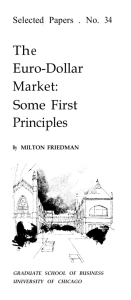 The Euro-Dollar Market: Some First Principles