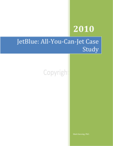 JetBlue: All-You-Can-Jet Case Study