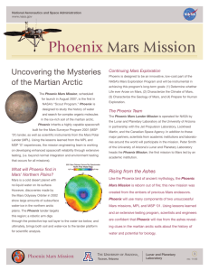 Mission Overview PDF Fact Sheet