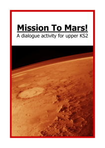 Mission To Mars! - Primary Resources