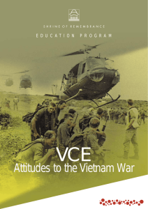 Attitudes to the Vietnam War