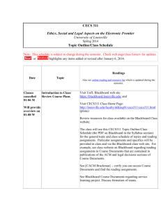 CECS 311 Fall 2011 Schedule V 1.0