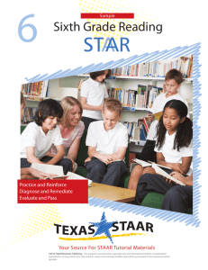 Grade 6 - STAAR Practice Exams