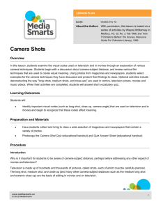 Camera Shots - MediaSmarts