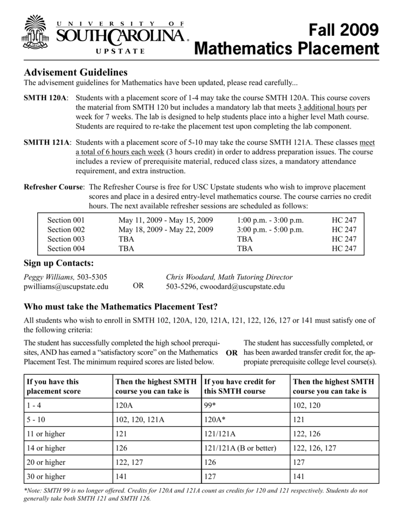 Is The Msu Math Placement Test Hard