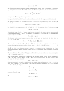 (January 14, 2009) [20.1] Prove the expansion by minors formula for