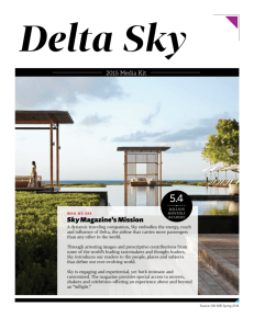 2015 Delta Sky Media kit