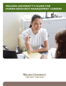 GUide for HUman resoUrce manaGement careers