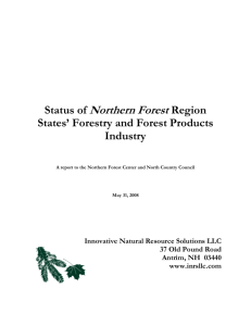 Forestry & Forest Products Industry