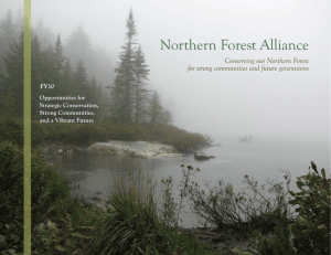 Northern Forest Alliance - Appalachian Mountain Club