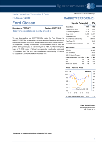 Ford Otosan - İş Yatırım