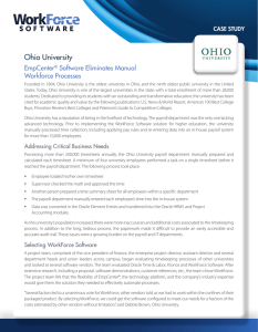 Ohio University - WorkForce Software